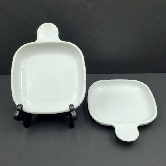 Corningware Grab It Snack It Plates Corning Grab-It Snack-It Dishes - Picture 1 of 4
